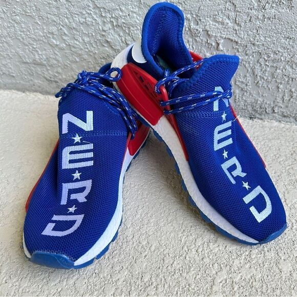 Adidas N.E.R.D. Pharrell Williams limited edition NMD Hu 2018 men’s Sz 7 - Picture 1 of 10